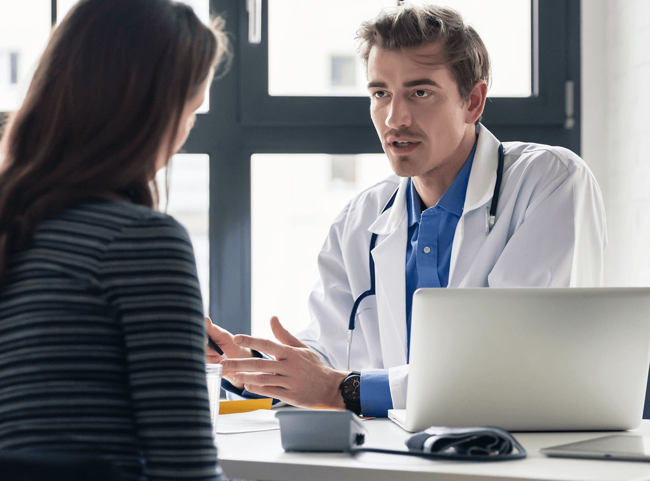 Healthcare professional staying up to date