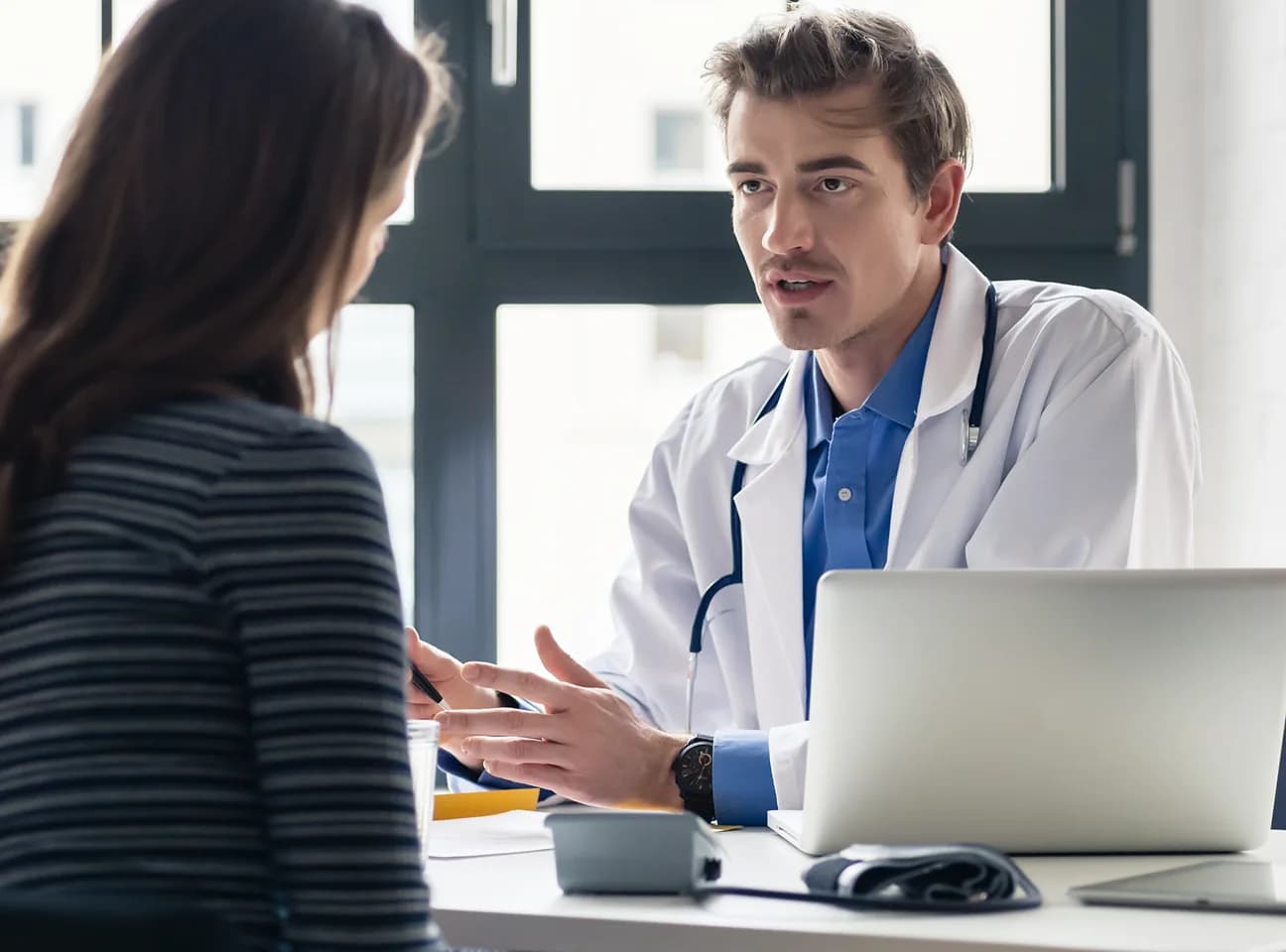 Healthcare professional staying up to date